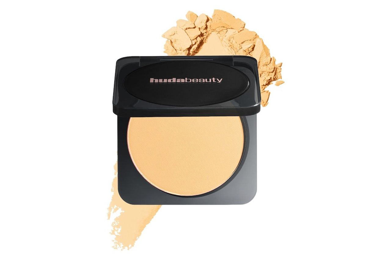 HUDA BEAUTY Easy Bake Airbrush Matte Pressed Setting Powder Kunafa Blondie