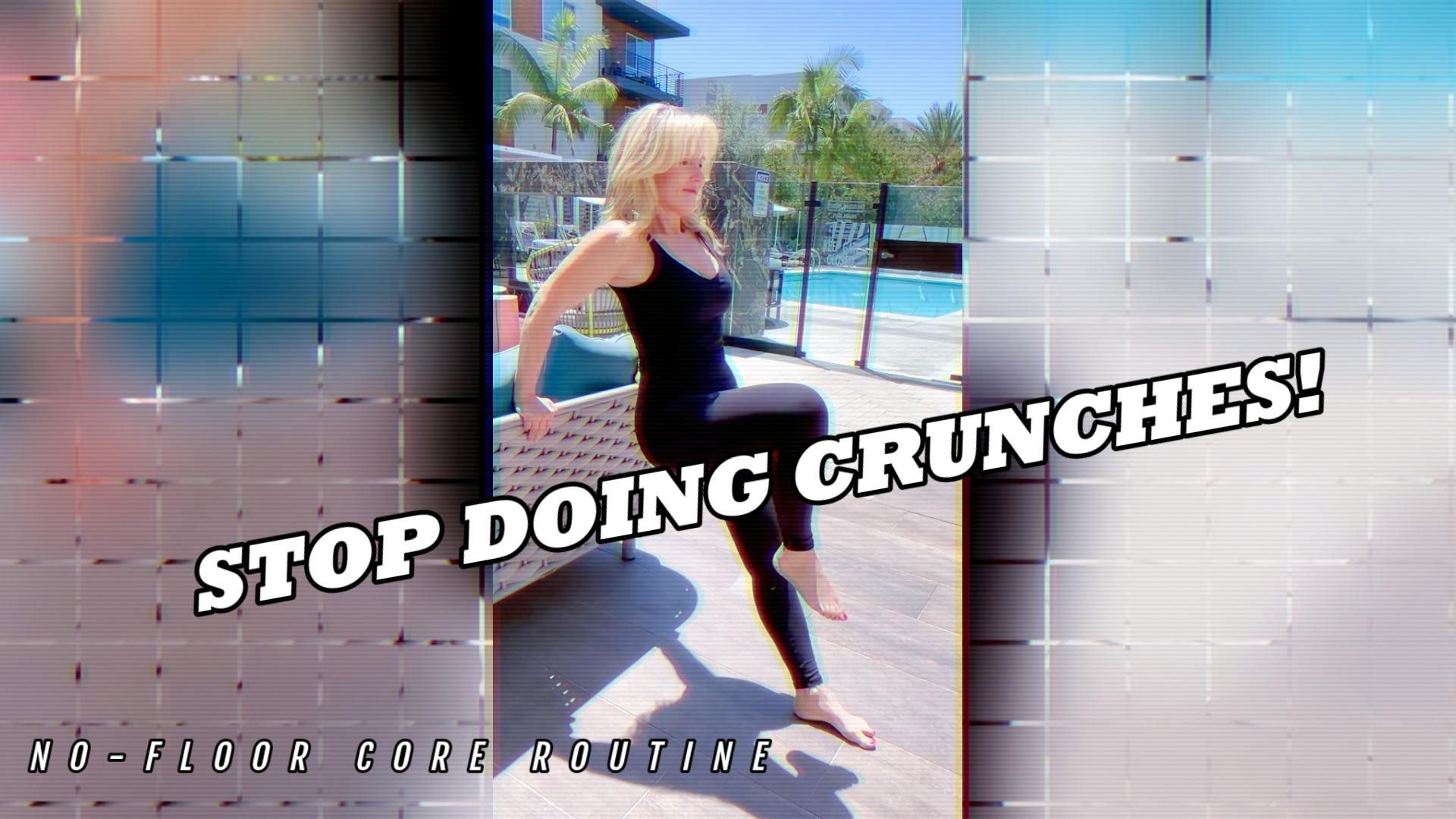 Still doing crunches? Try these 3 no-floor core moves to work your ...