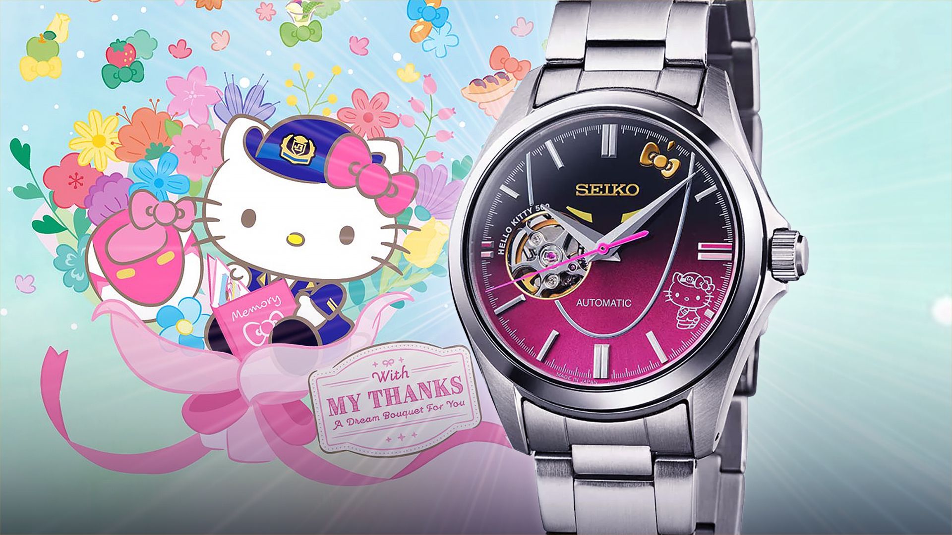 Hello Kitty finally says goodbye with new limited-edition Seiko watch
