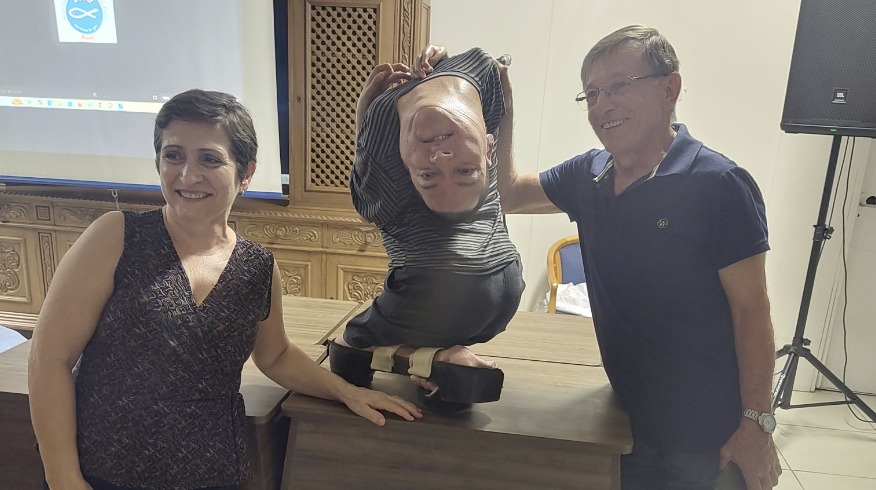 Born Upside Down: He Lived