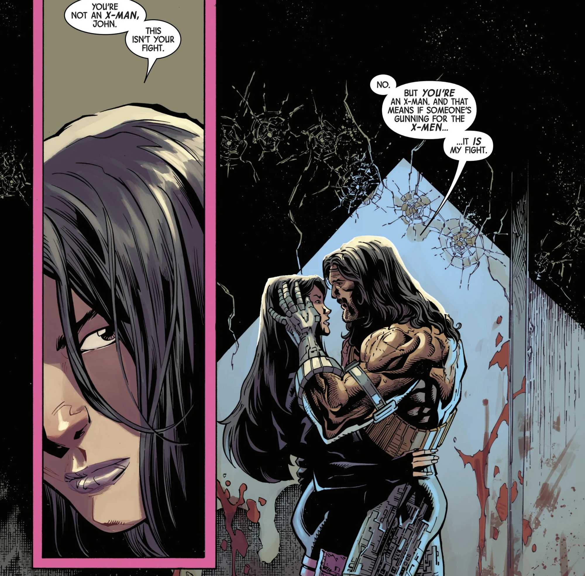 john greycrow commits to psylocke and the x-men
