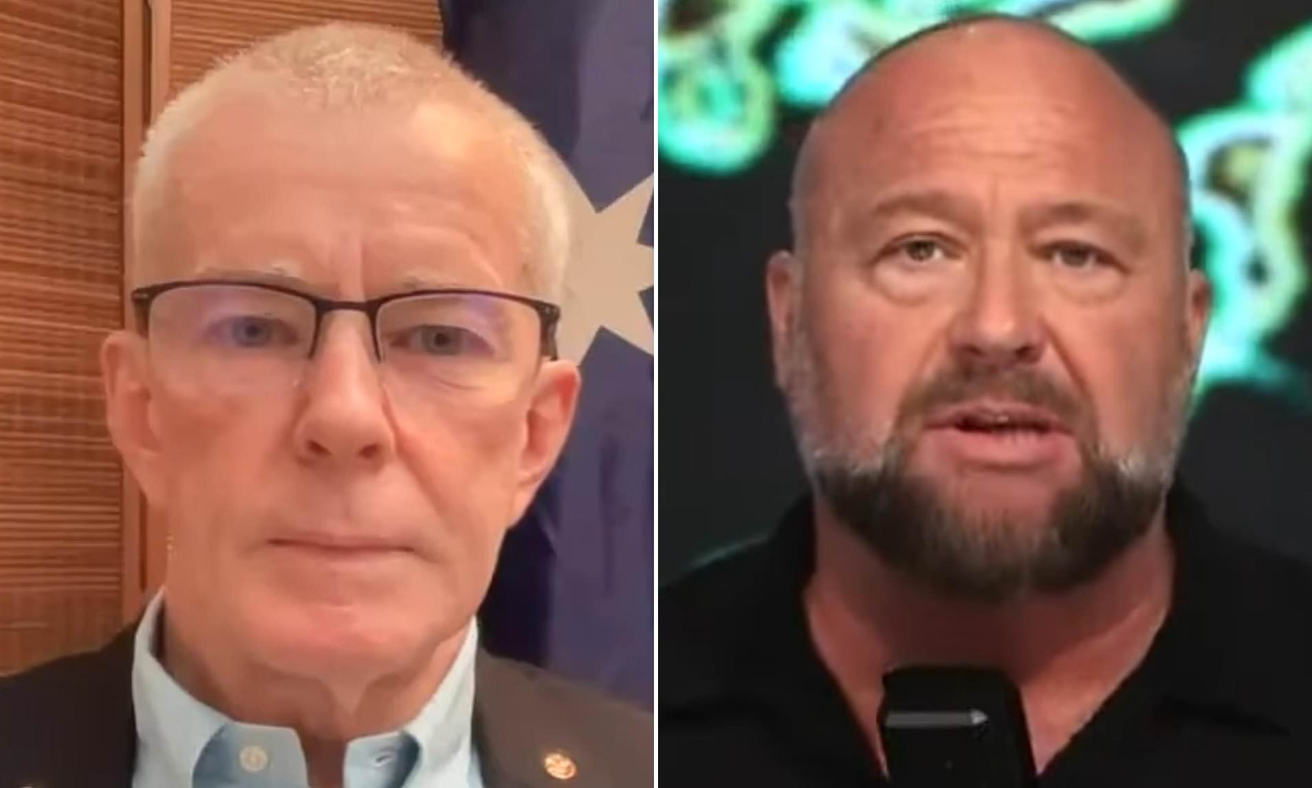 One Nation politician praises US conspiracy theorist in resurfaced video