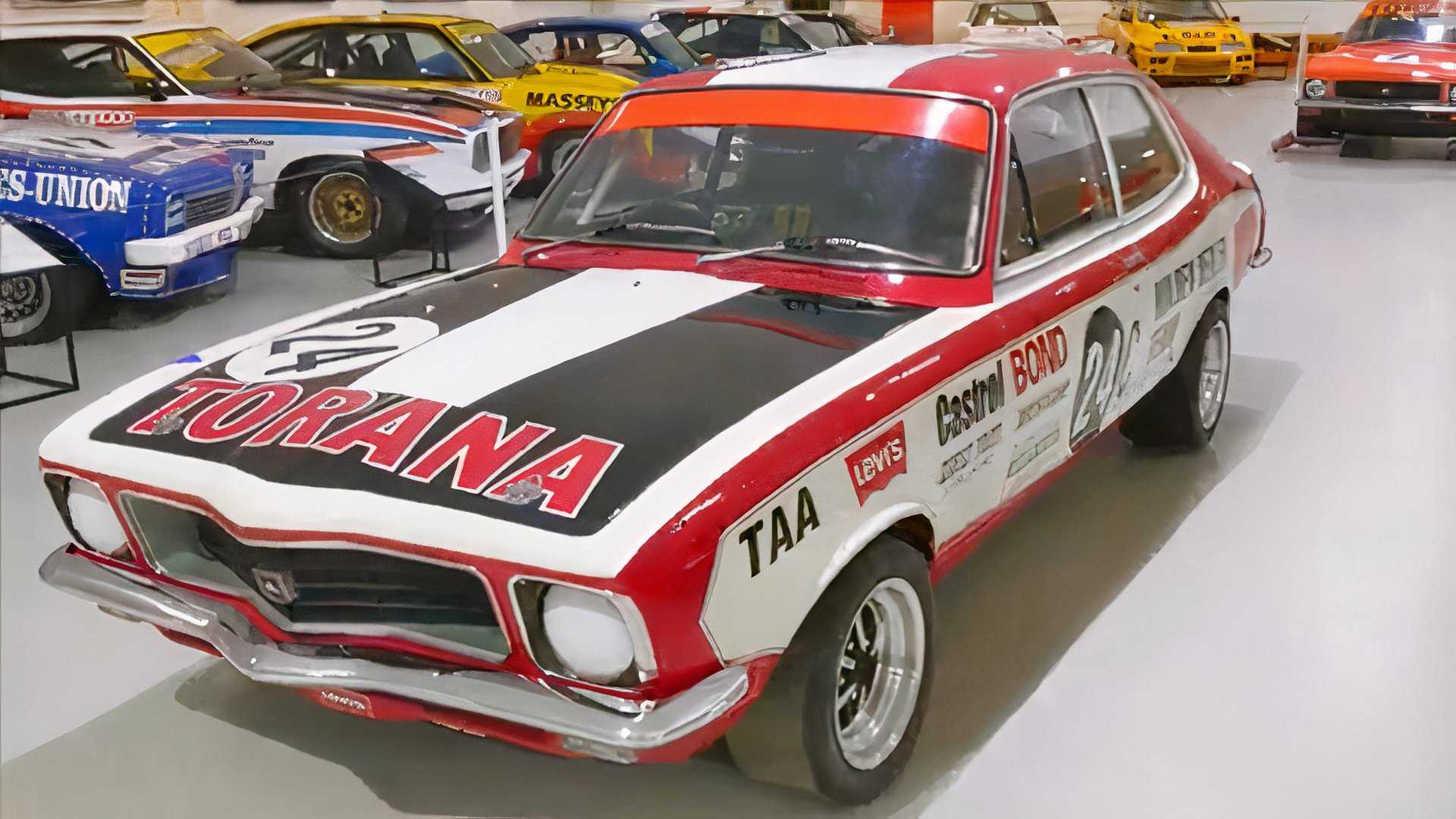 3/4 front view of 1972 Holden Torana GTR XU-1