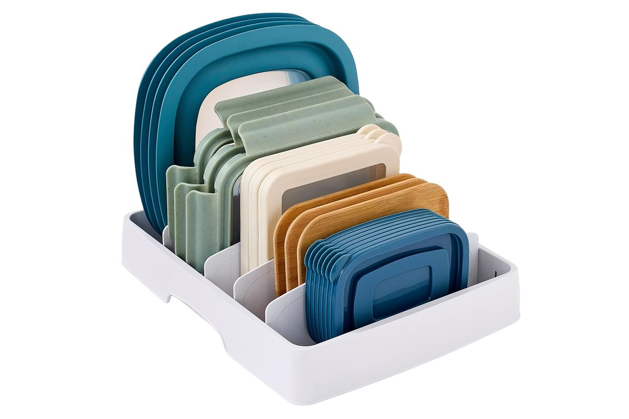YouCopia StoraLid Food Container Lid Organizer