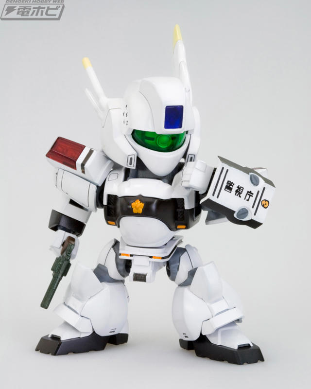 機動警察パトレイバー』デフォルメデザインのプラモデル「D-スタイル