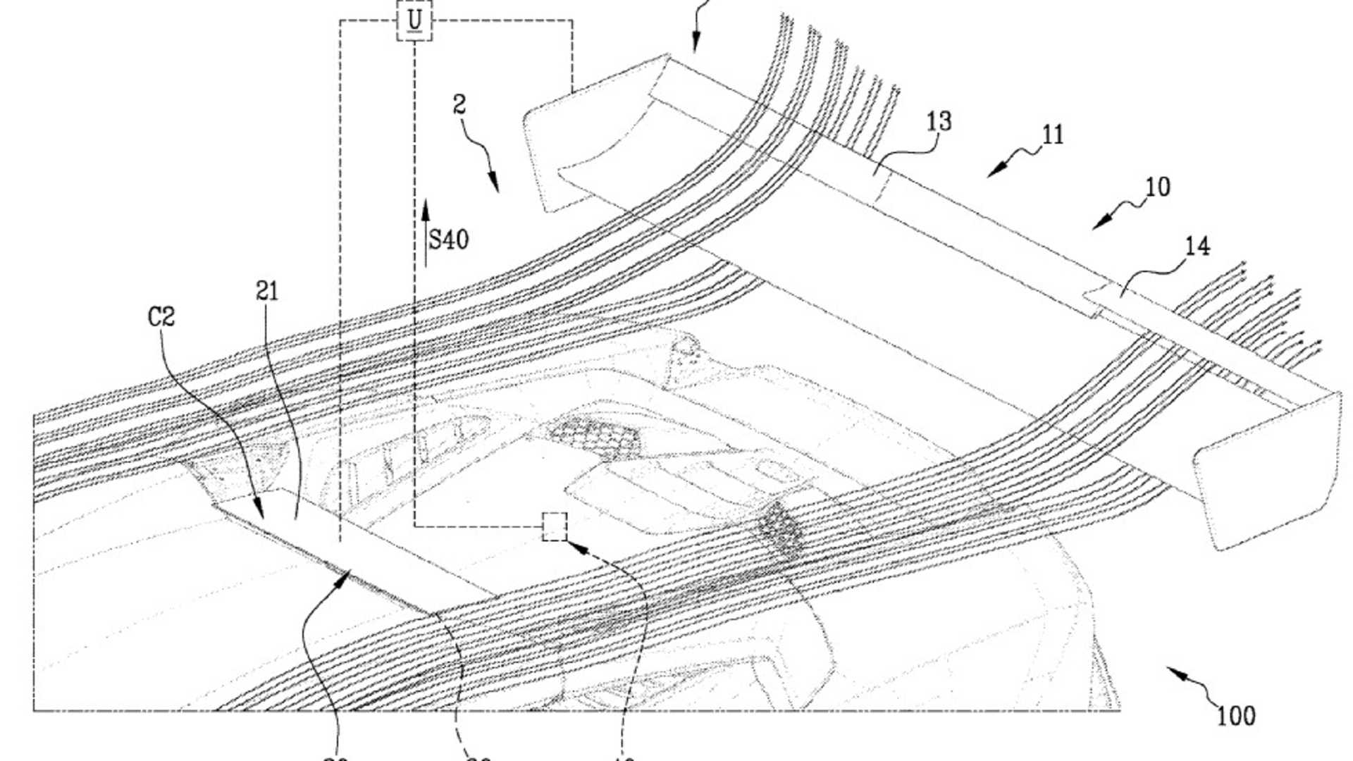 Lamborghini Active Aero Patent
