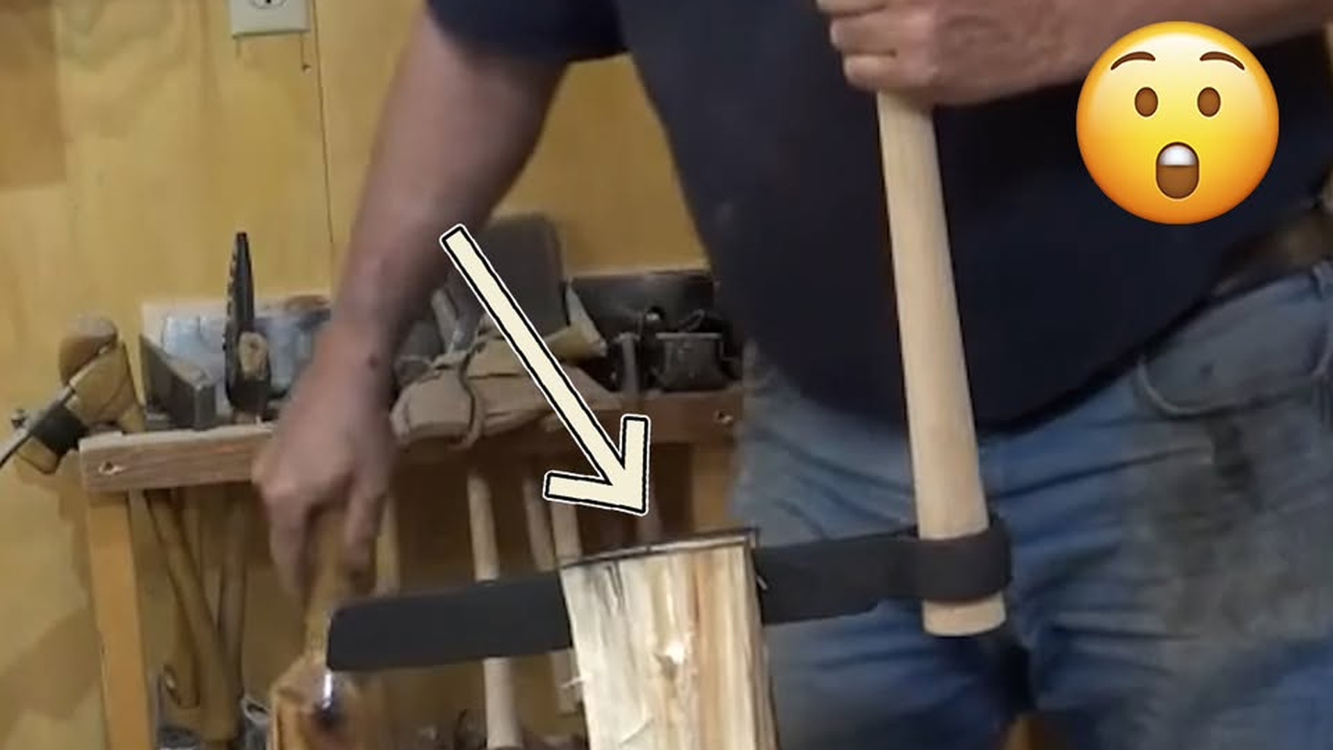 How to make a froe