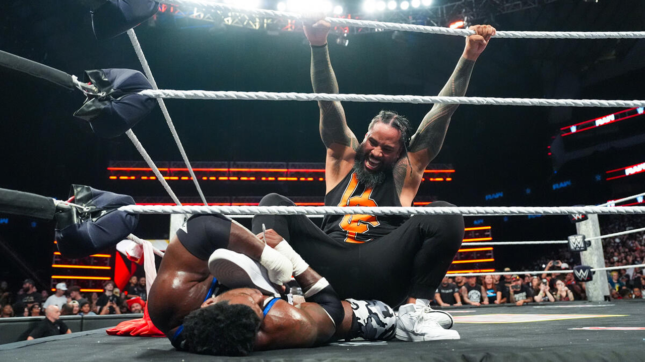 WWE Raw Royce Keys Jimmy Uso