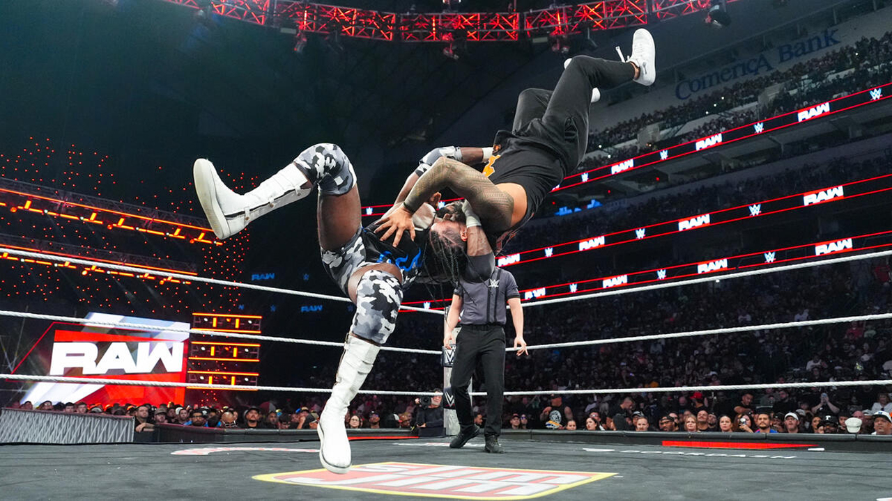 WWE Raw Royce Keys Jimmy Uso