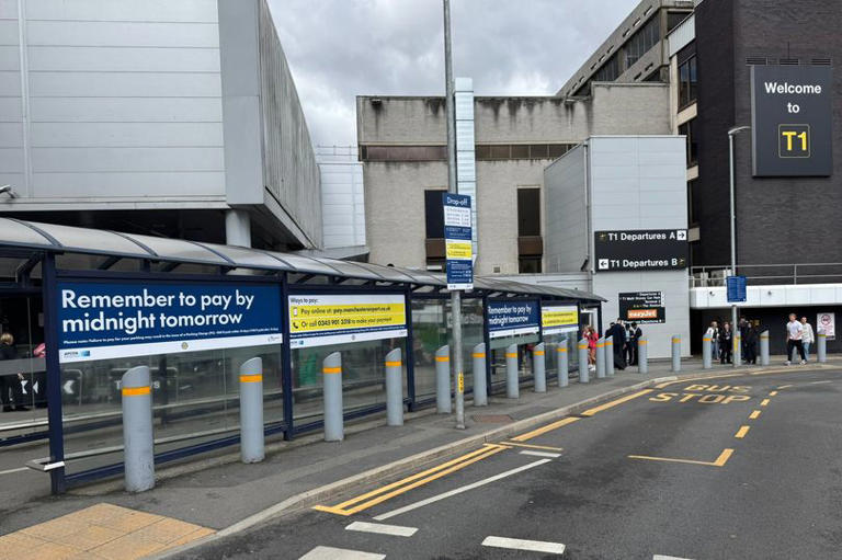 Woman issues urgent 'scam' message after Manchester Airport drop-off ...