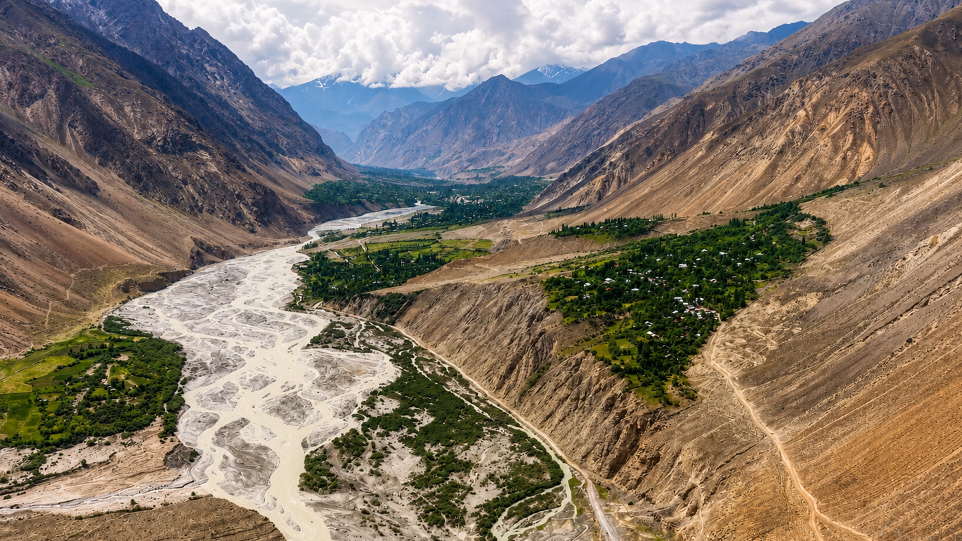 What makes the Pamir Mountains so unique?