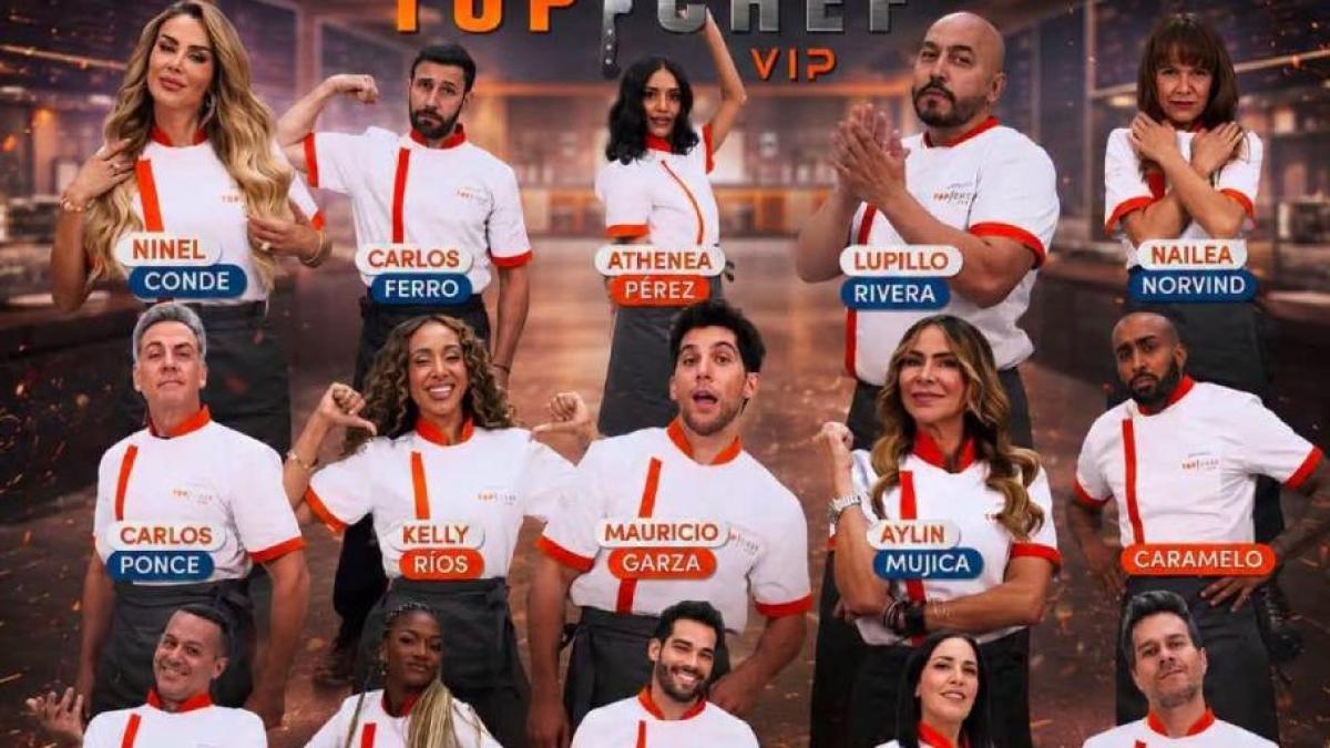 Telemundo presentó a los 20 participantes de la quinta temporada de Top Chef VIP