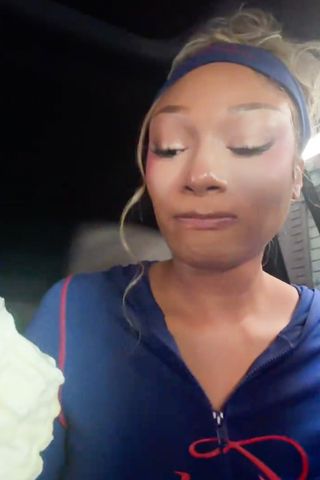 Megan Thee Stallion tries viral butter ice cream and her face says