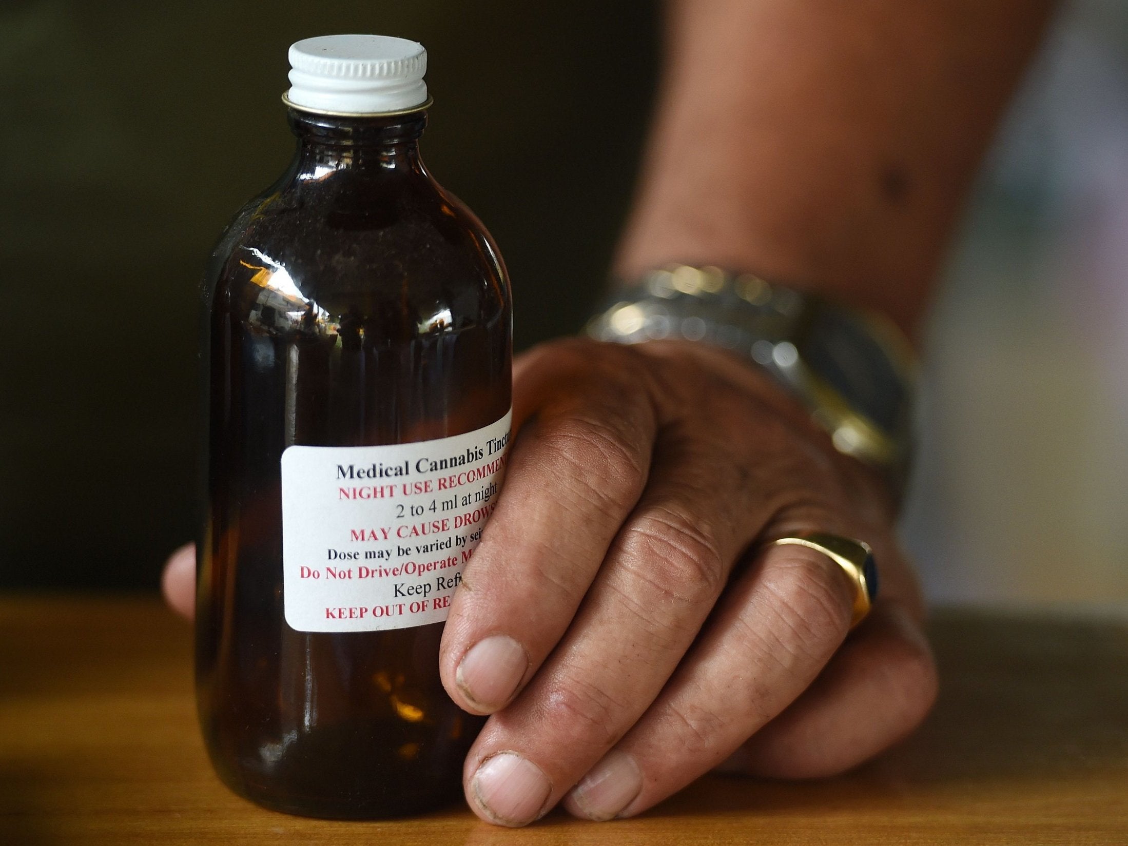 Despite the results, researchers have warned that the treatment in the trial differs significantly from commercially available THC and CBD products (AFP/Getty)