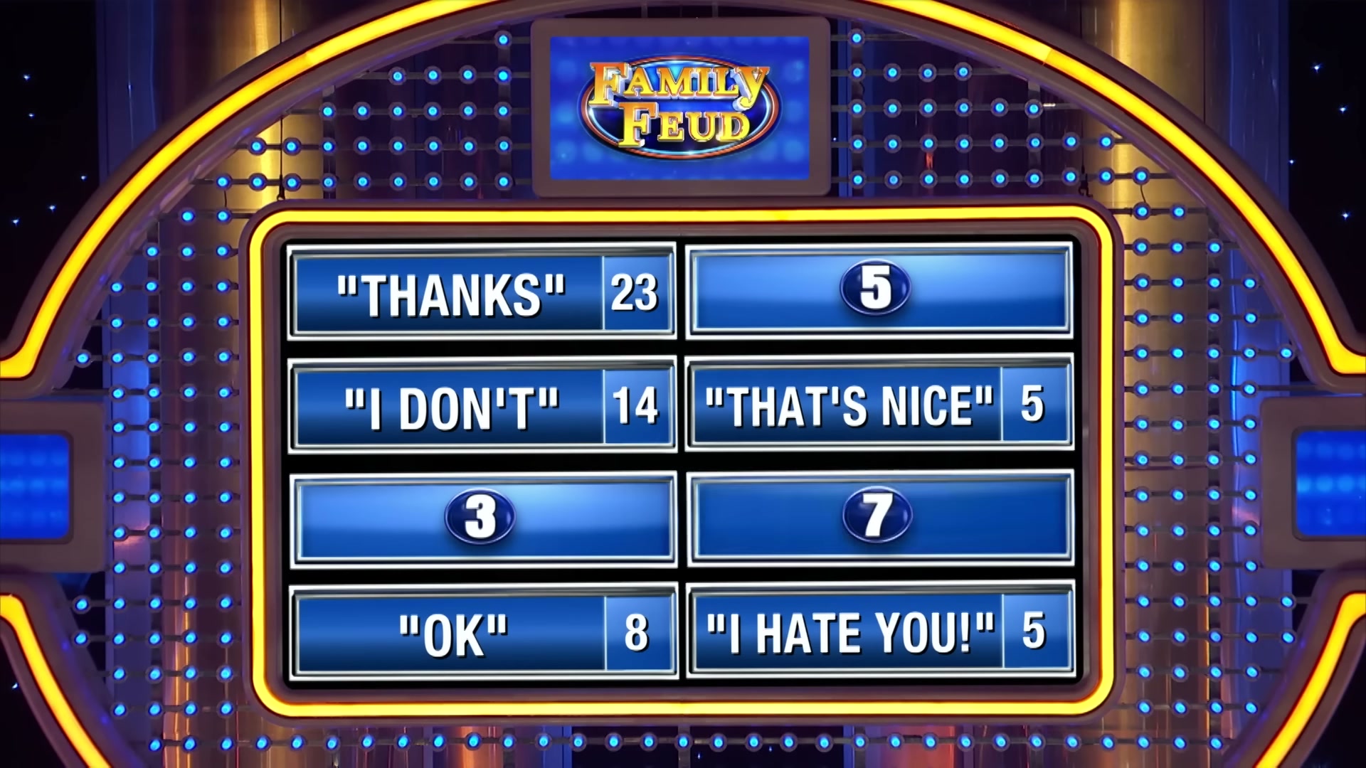 Top 8 worst responses to “I love you.”