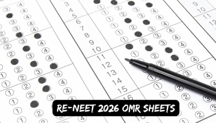 NTA releases Re-NEET OMR sheet 2026; check response sheet, verify ...