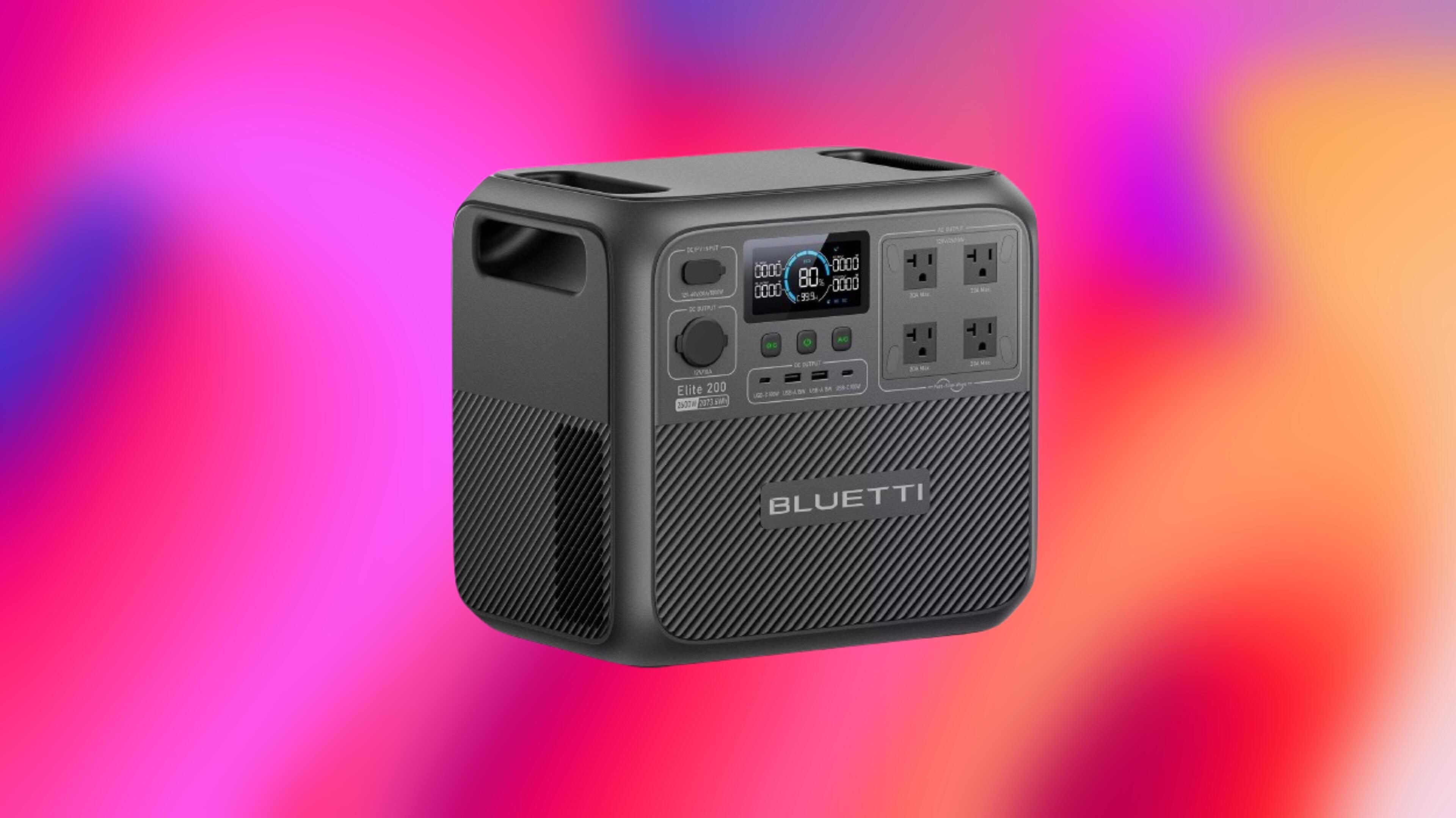 The Elite 200 can keep your fridge running for over 26 hours.