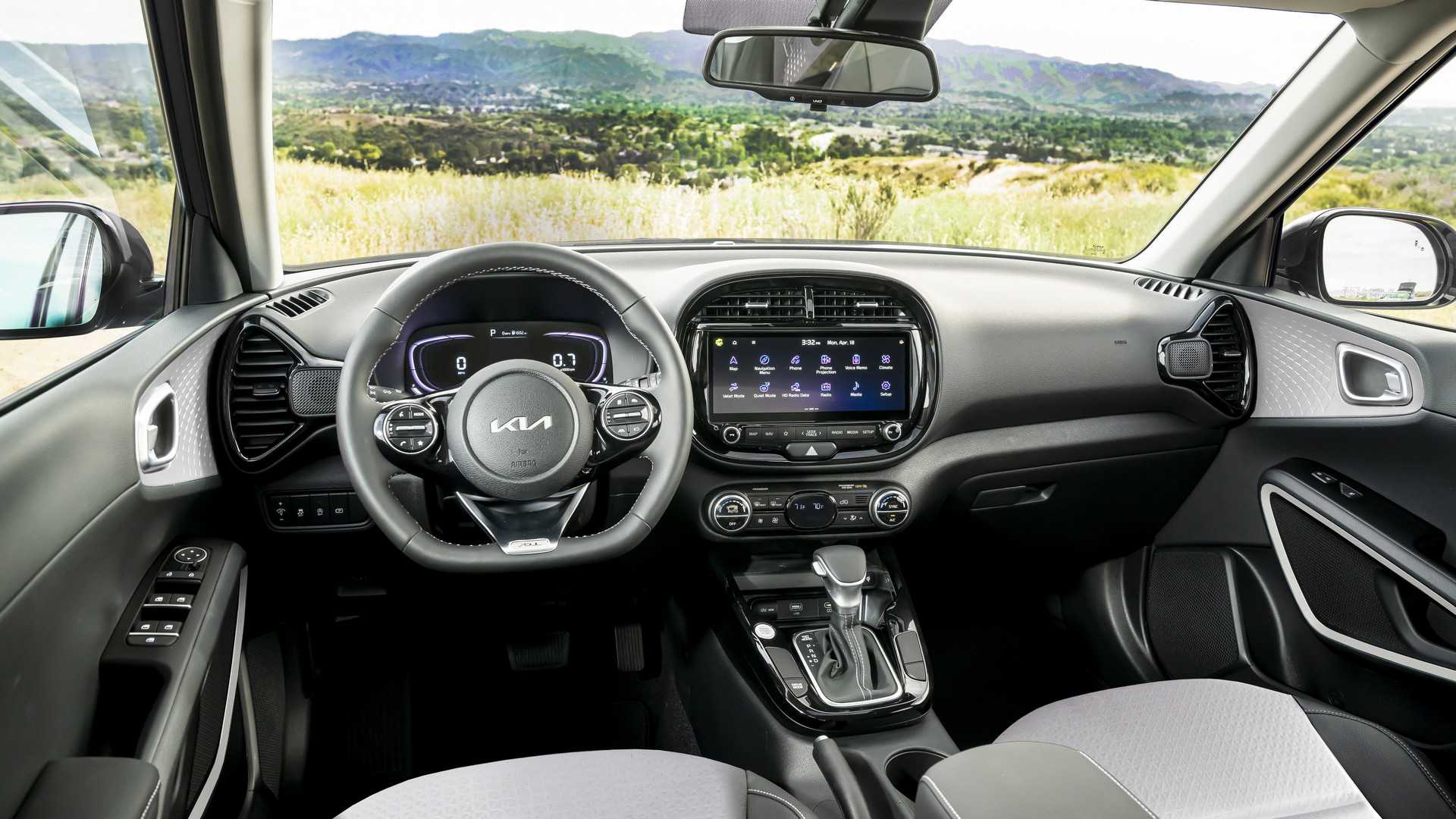 2025 Kia Soul interior shot showing dash