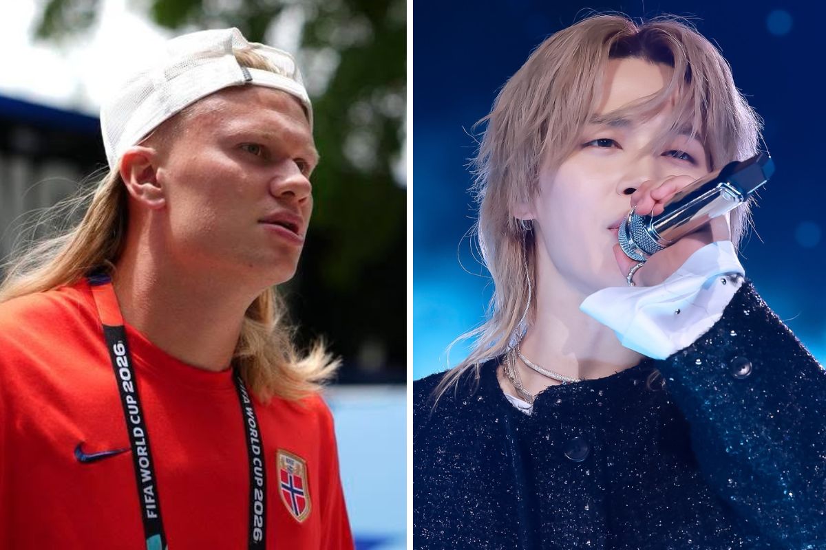 Jimin (BTS) gây sốt khi bắt chước Erling Haaland