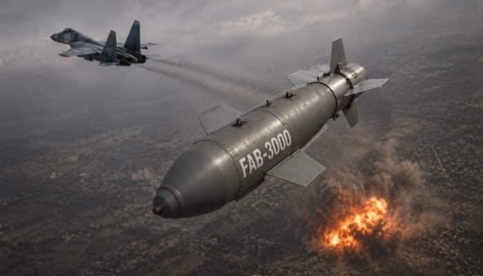 3-ton bomb alert: Russia hits Ukraine frontlines with massive FAB-3000 ...