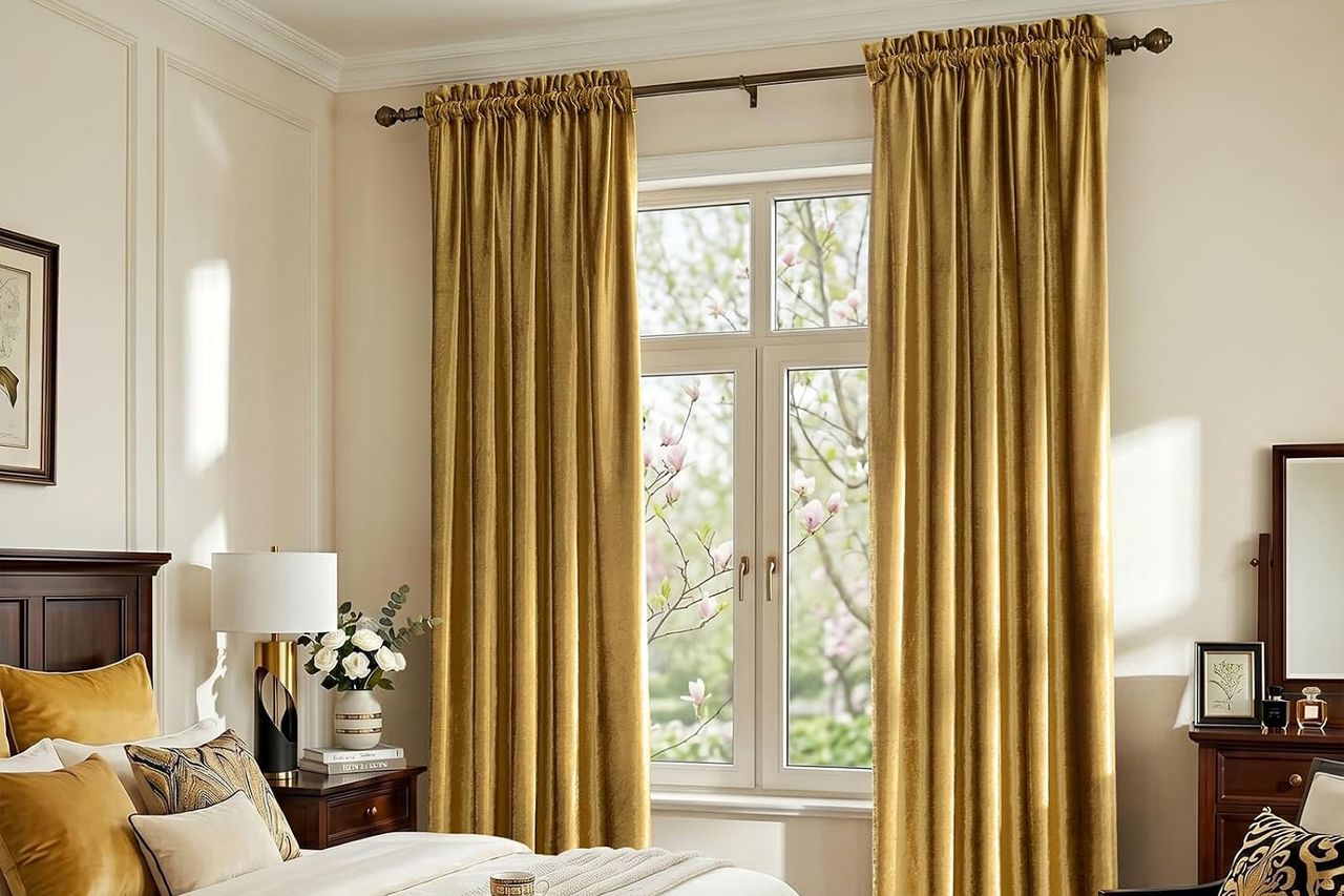 PRIMROSE Gold Curtains