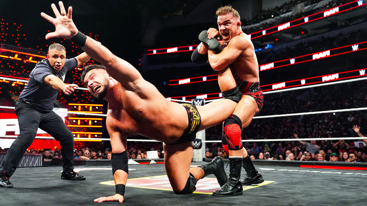 WWE Raw Ethan Page Chad Gable