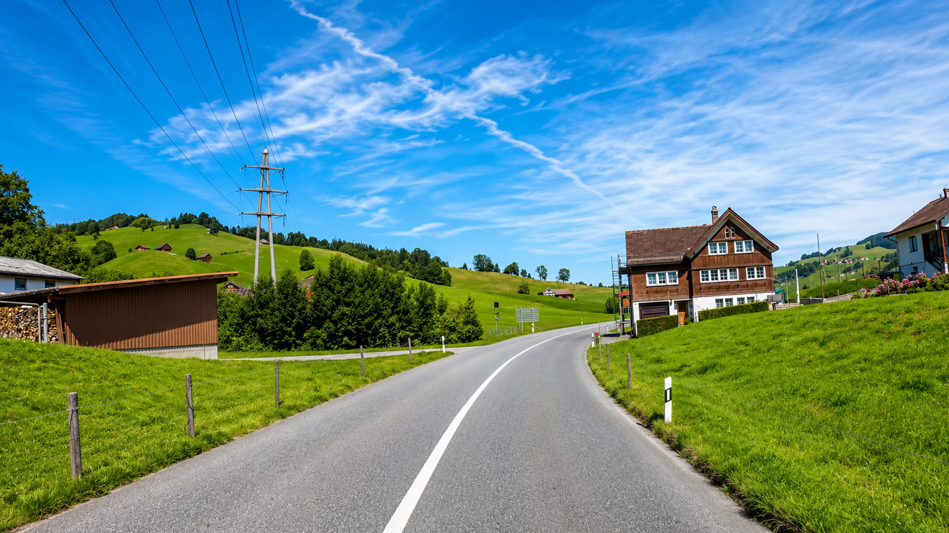Appenzellerland reveals the beauty of Swiss countryside driving (4K)