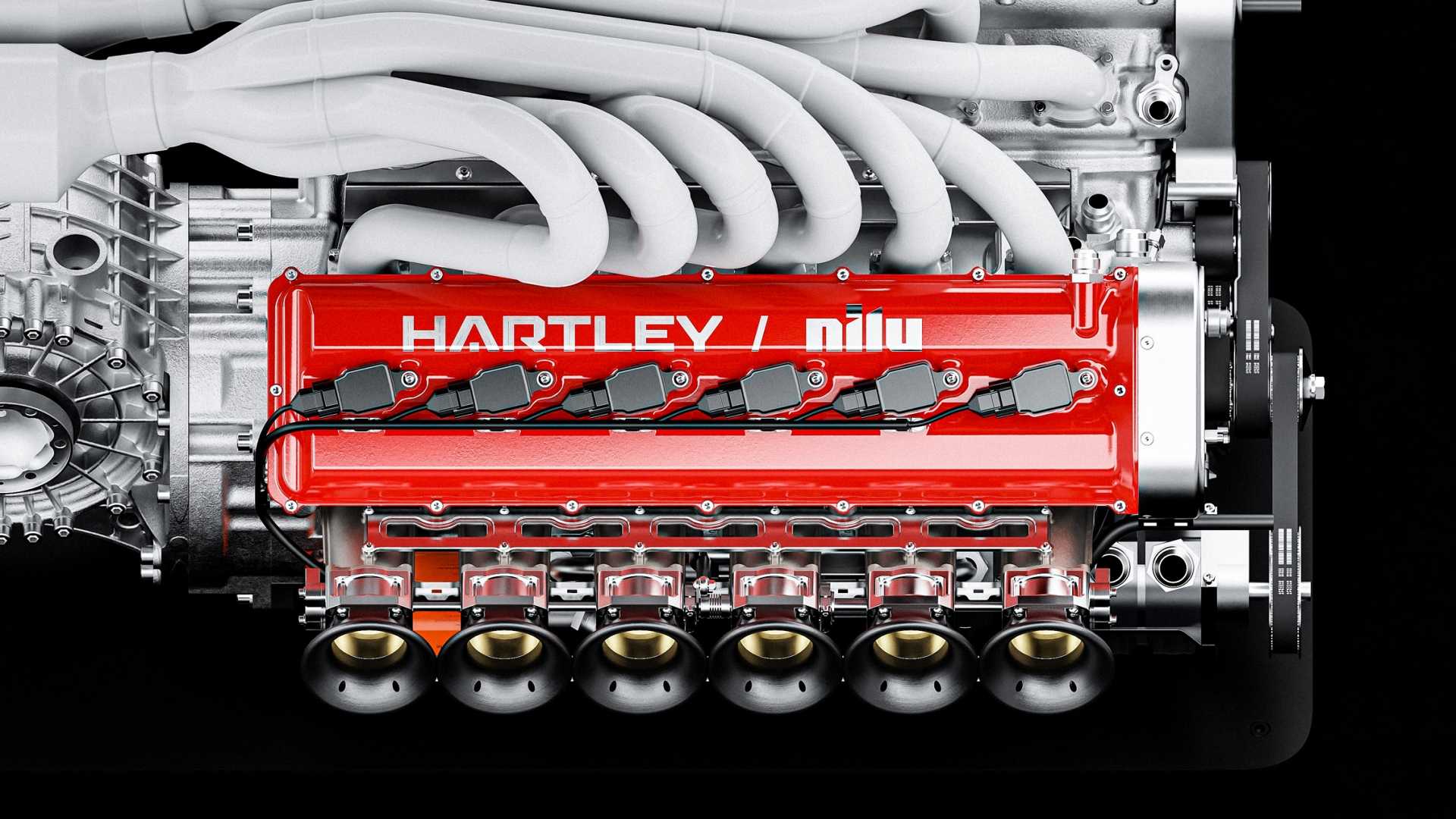NILU and Hartley Engines 6.5-Liter V12 Cam Covers and ITBs