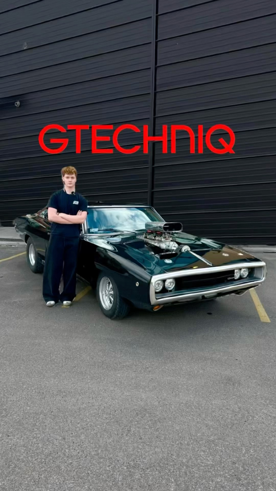 Surprising a young muscle car owner with a special detailing gift