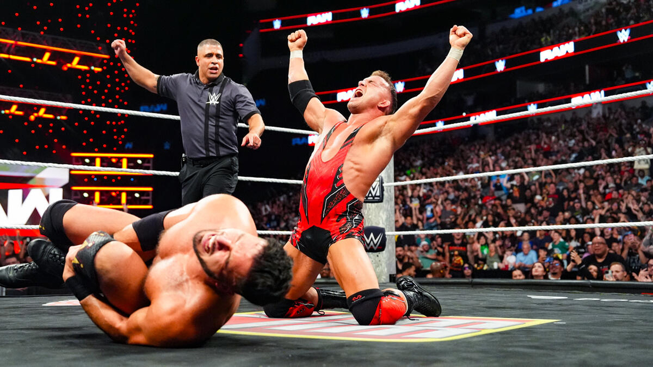WWE Raw Ethan Page Chad Gable