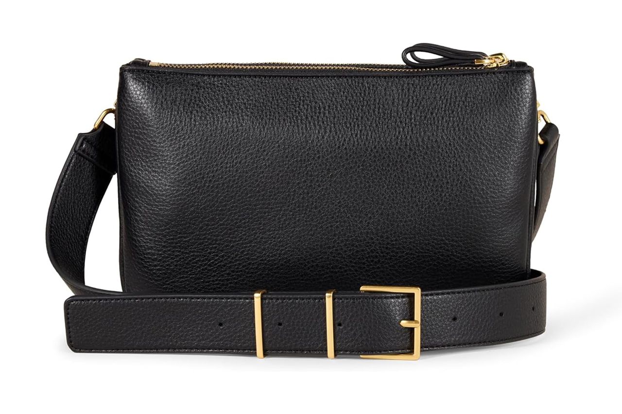 Amazon Essentials Minimal Crossbody Bag with Adjustable Removable Strap