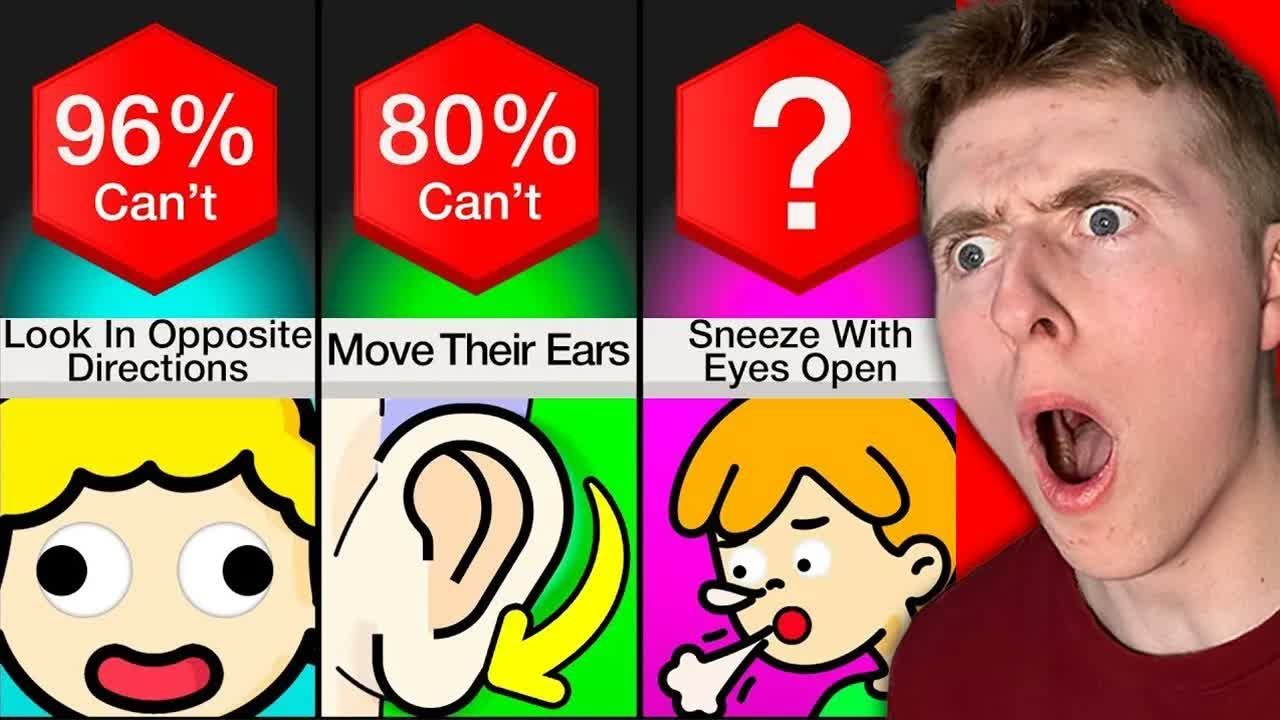 The human body trivia test nobody passes completely