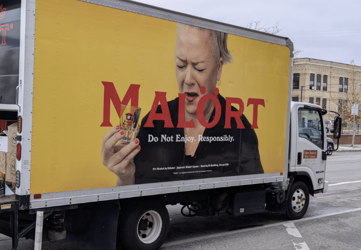 This Chicago spirit quadrupled sales with ads likening it to fermented back sweat
