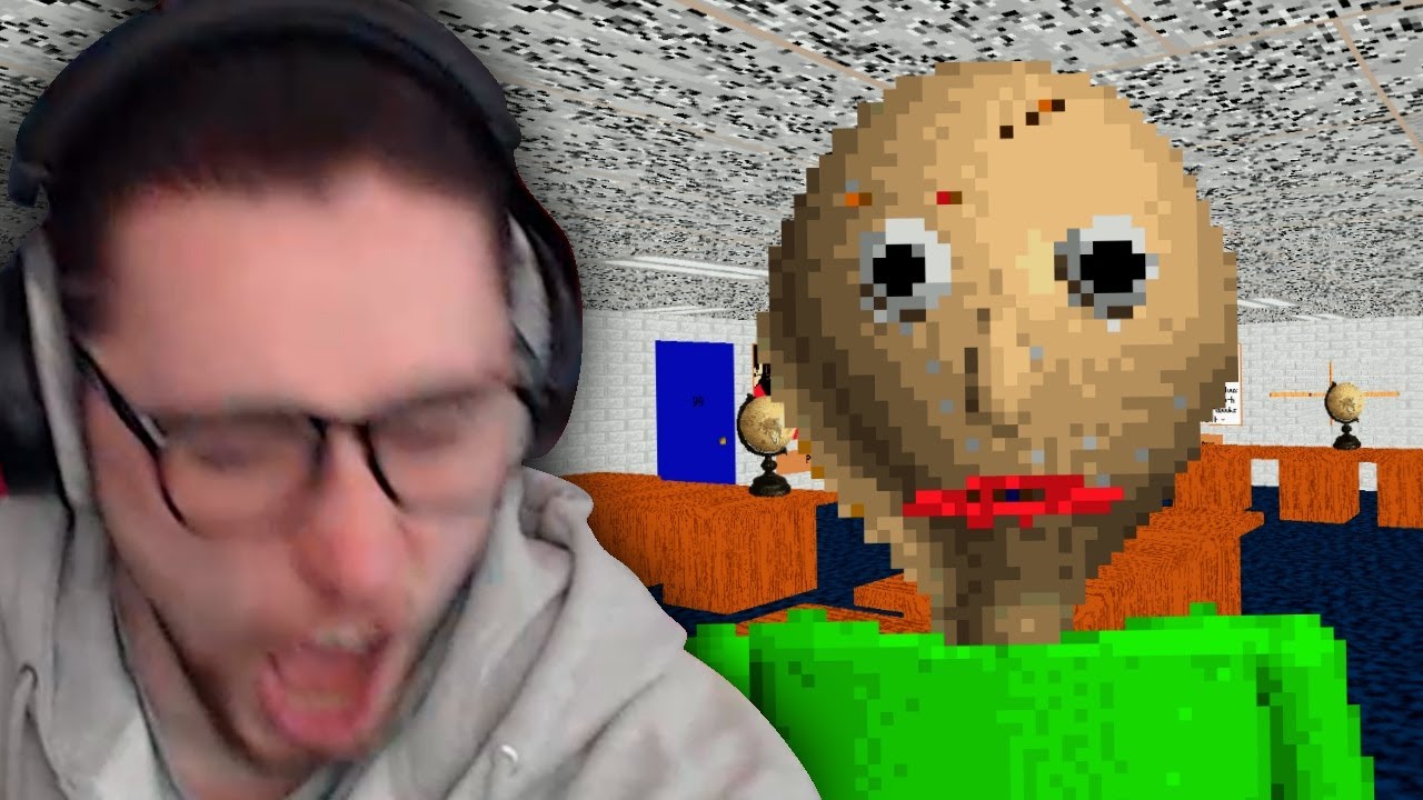 Survive the ultimate Baldi's Basics rage challenge