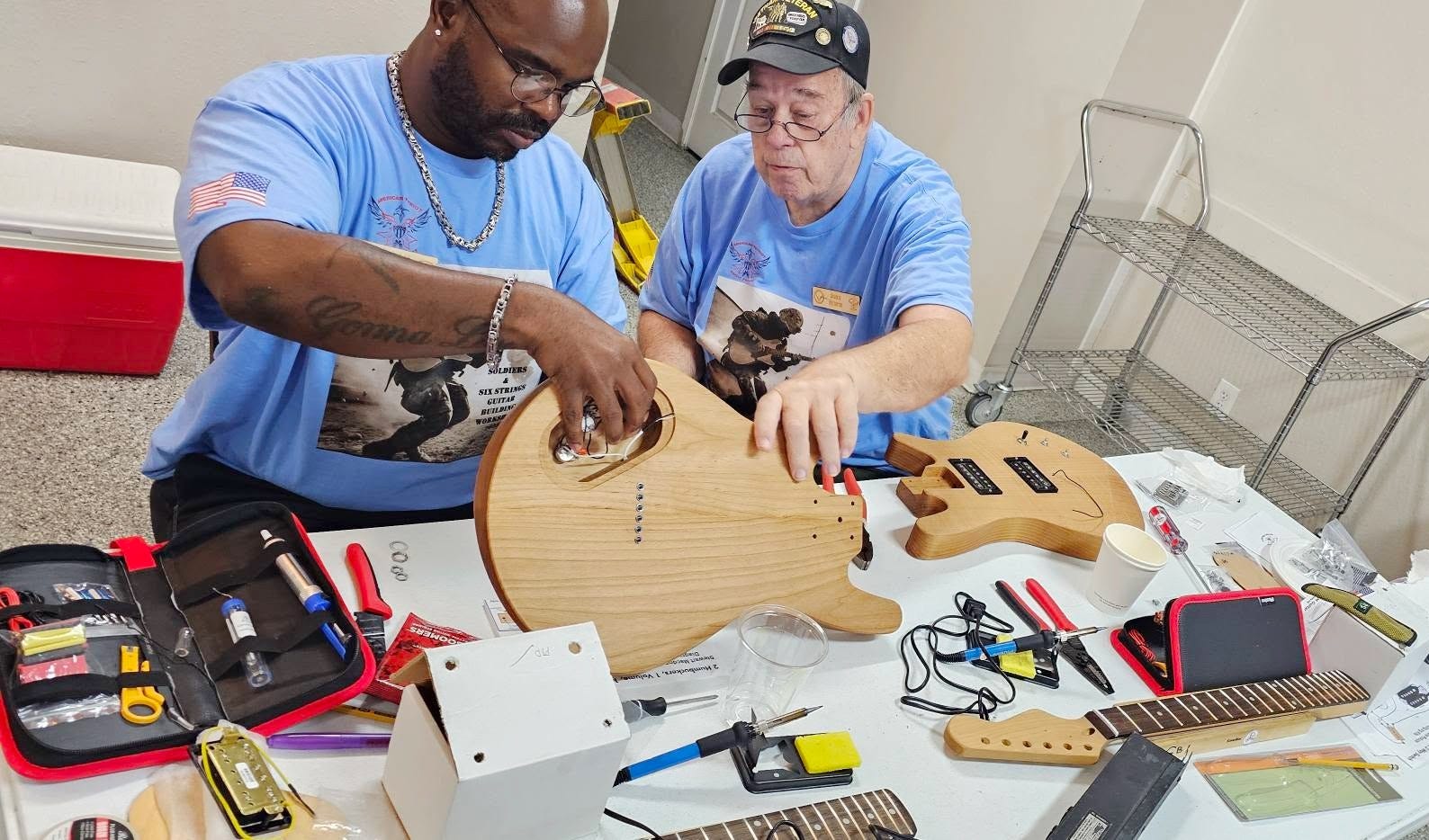 Nonprofit to host veteran’s guitar-building workshop in the High Desert