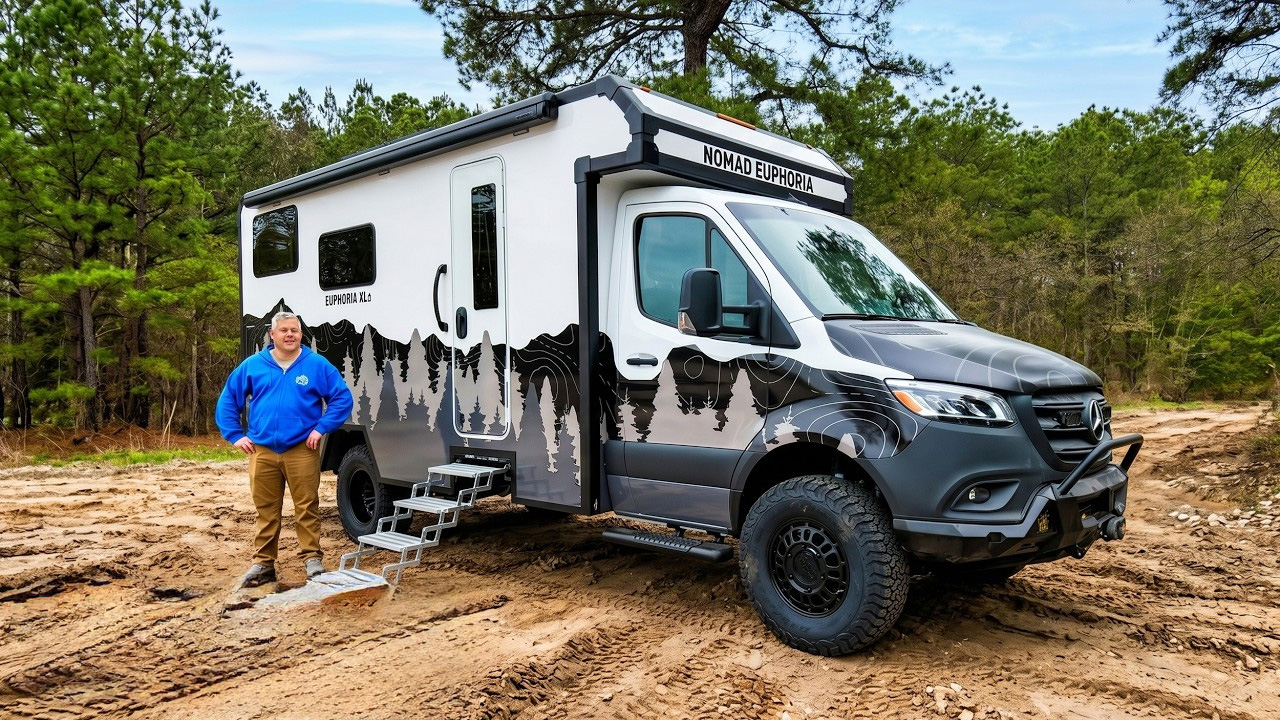 This high-end RV brings serious solar capacity!
