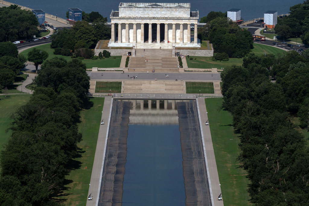 Reflecting Pool repairs near completion after dispute over cause of delays