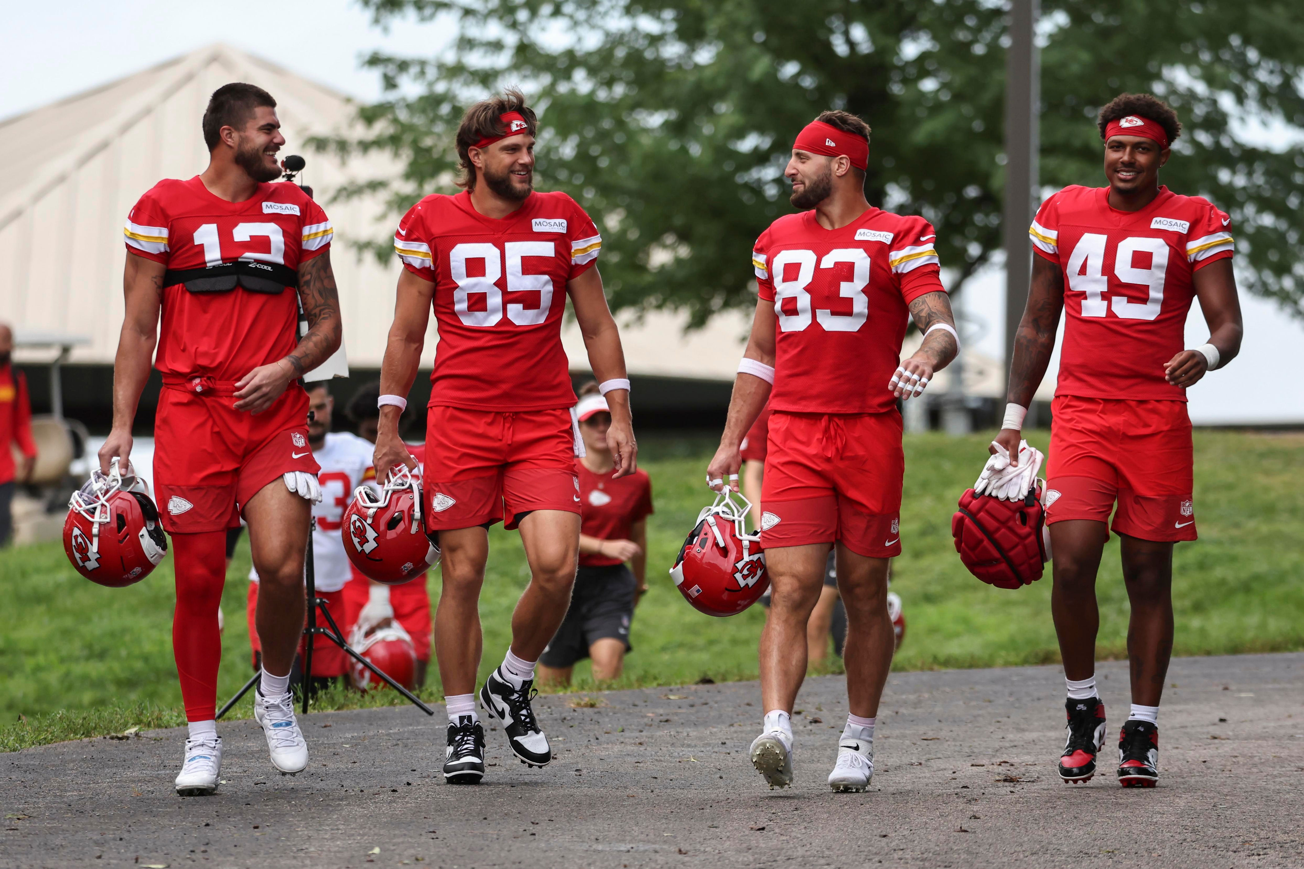 10 biggest Chiefs questions: Is the tight end group versatile enough?