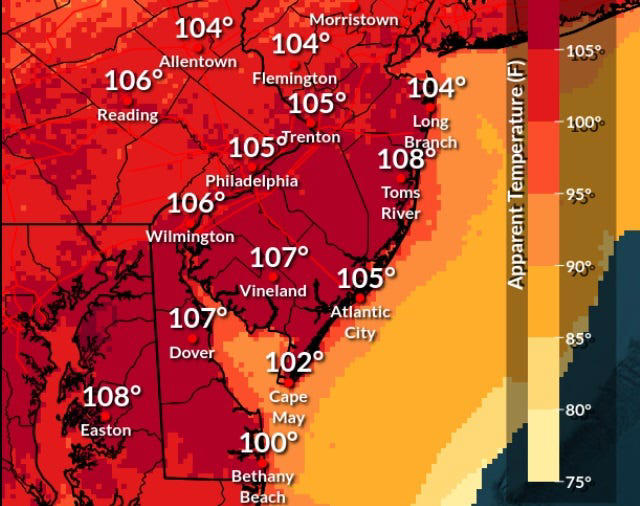 Latest Delaware heat wave prompts cancellations, changes to events