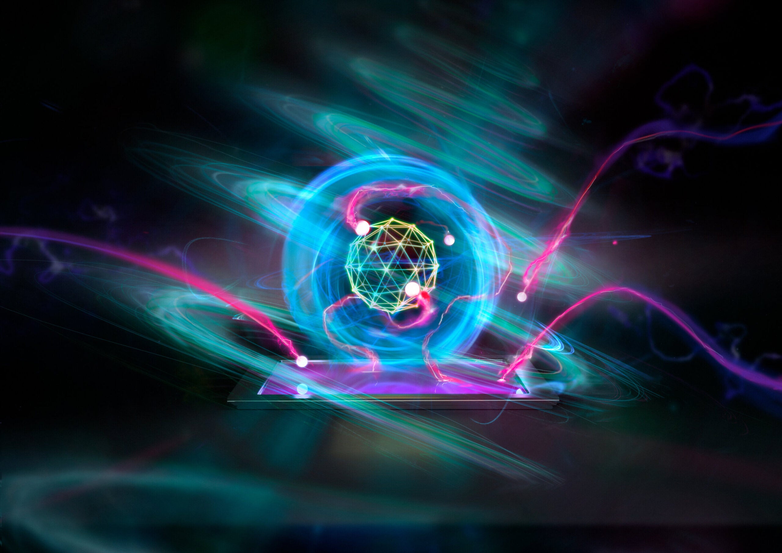 Artistic impression of a superconducting quantum heat engine. Aalto University researchers built the first cyclic quantum heat engine in a superconducting circuit, extracting real work from heat in a single qubit near absolute zero. (CREDIT: Heikka Valja / Aalto University)