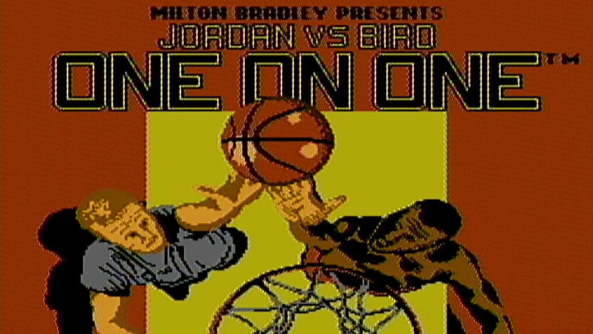 Jordan vs. Bird on the NES Nintendo Entertainment System