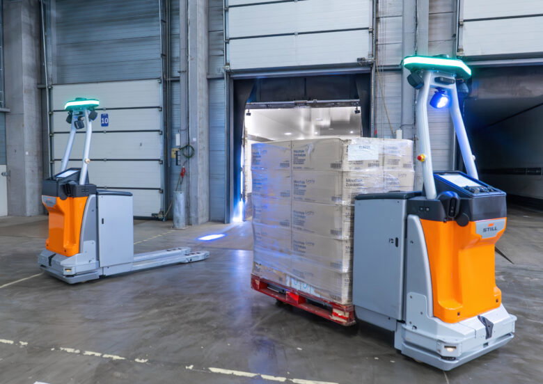 Colruyt vend sa participation majoritaire dans sa filiale de transpalettes autonomes à Kion