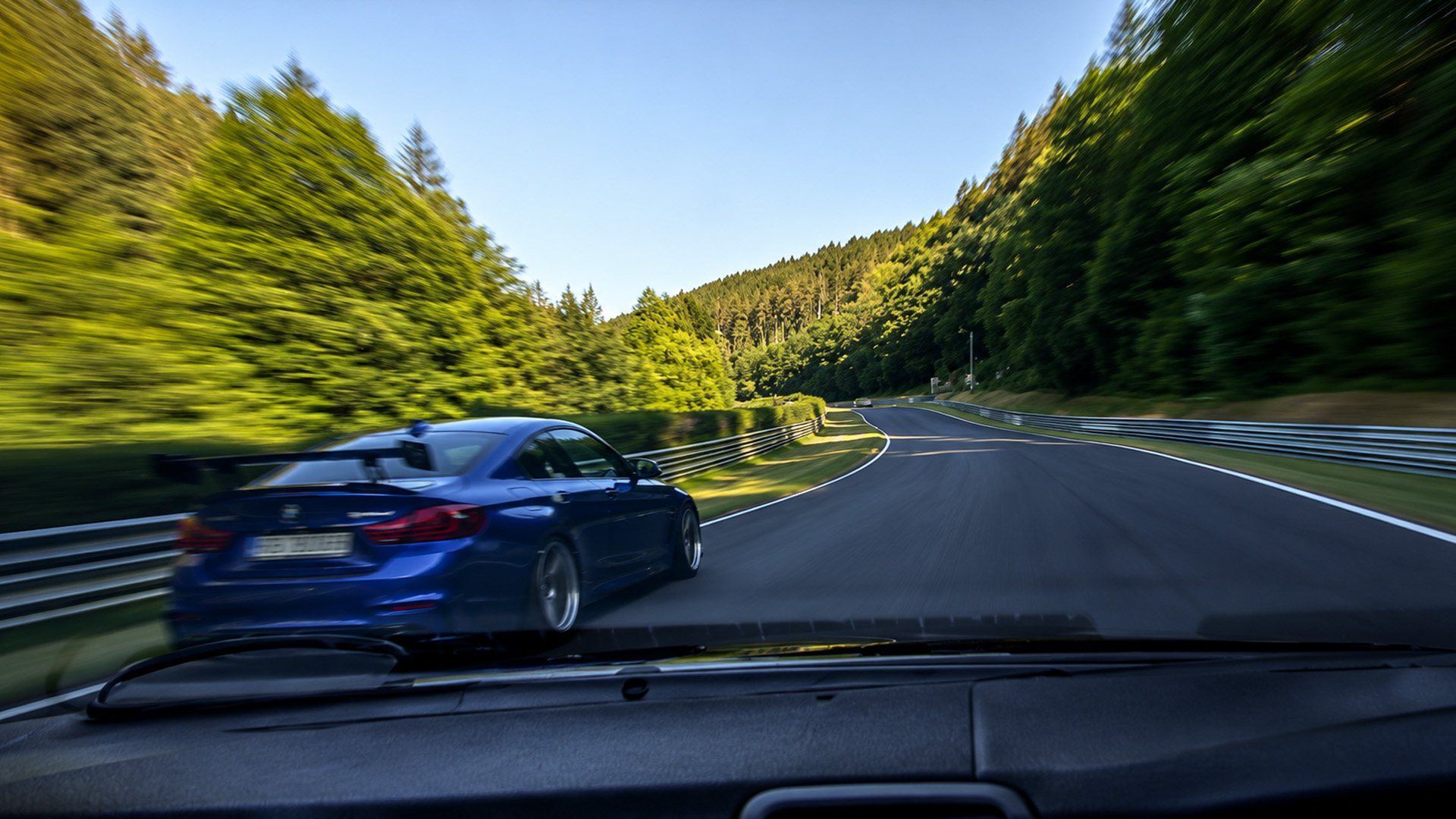 Inside Civic Type R track run gets intense with BMW M4