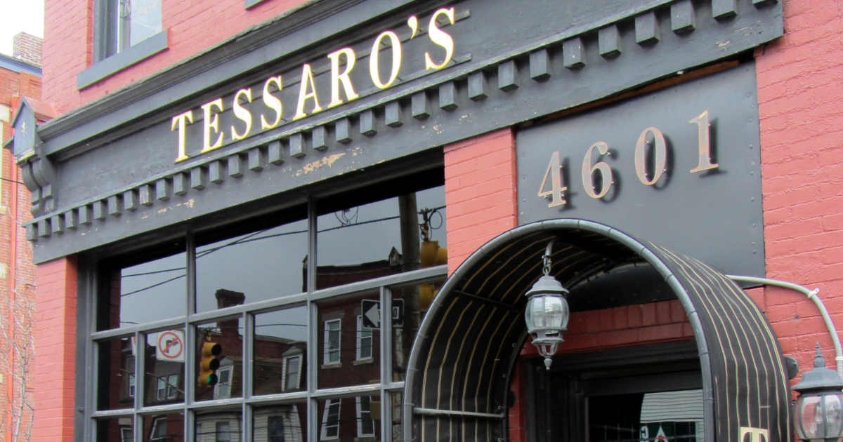 This Pittsburgh, Pennsylvania bar has cooked half-pound burgers over hardwood since 1985