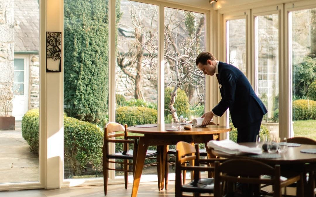 L'Enclume restaurant, Cartmel, Lake District, UK