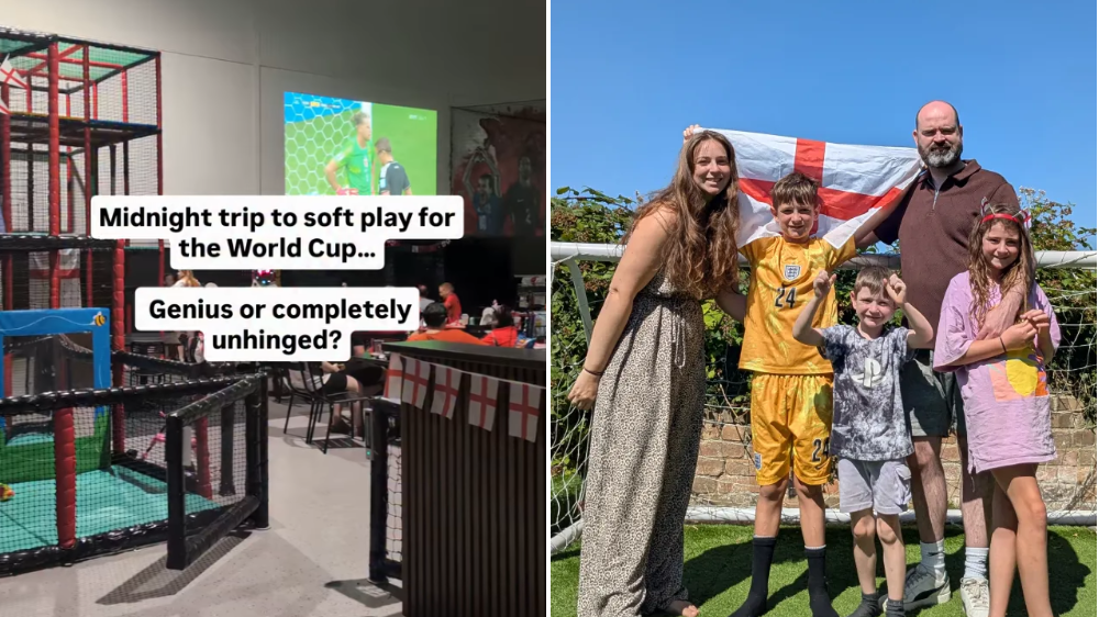 Genius or unhinged? Soft play opens until midnight for families watching World Cup