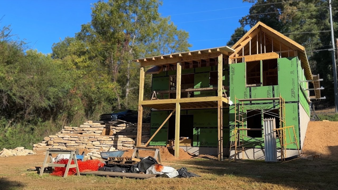 Rafters and Overhang Framing for a Small Income