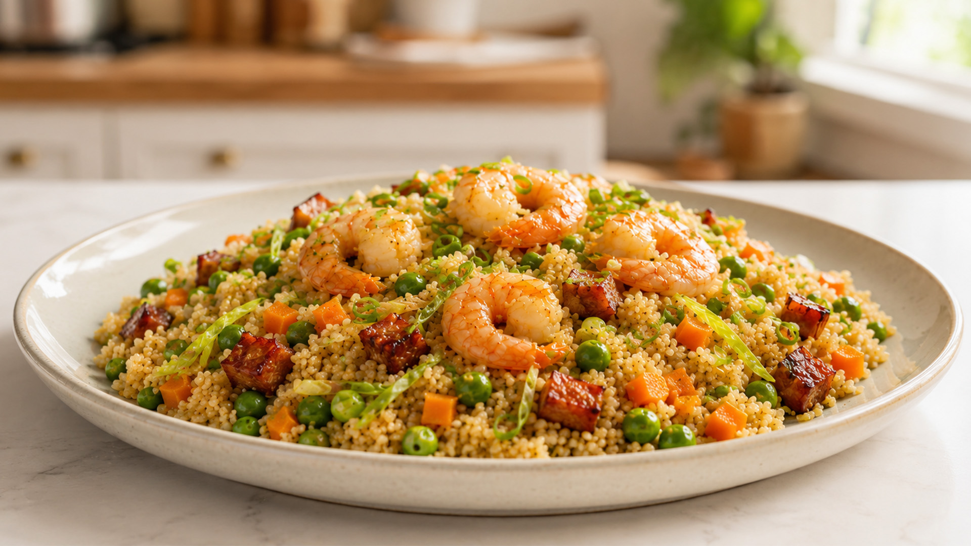 Why shrimp and egg make Yang Chow fried rice better