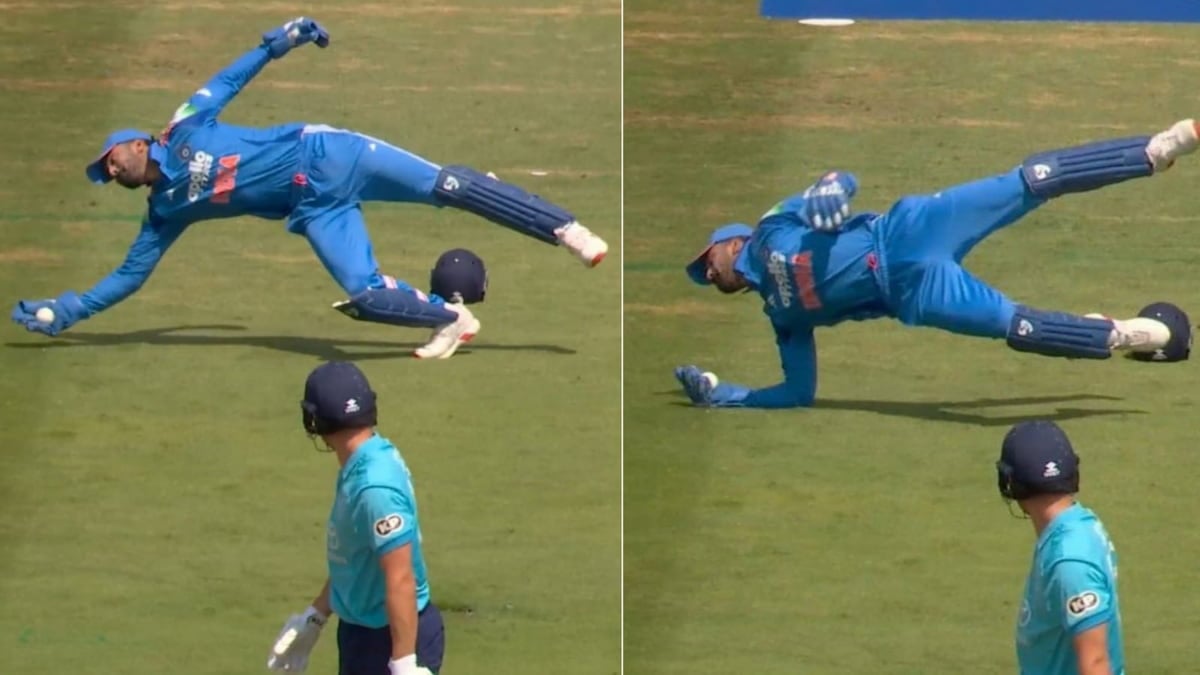 Image for Video: KL Rahul ने विकेट के पीछे लपका हैरतअंगेज डाइविंग कैच, Will Jacks की पारी का इस तरह किया अंत