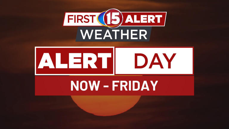 First alert days - heat, humidity and smoke
